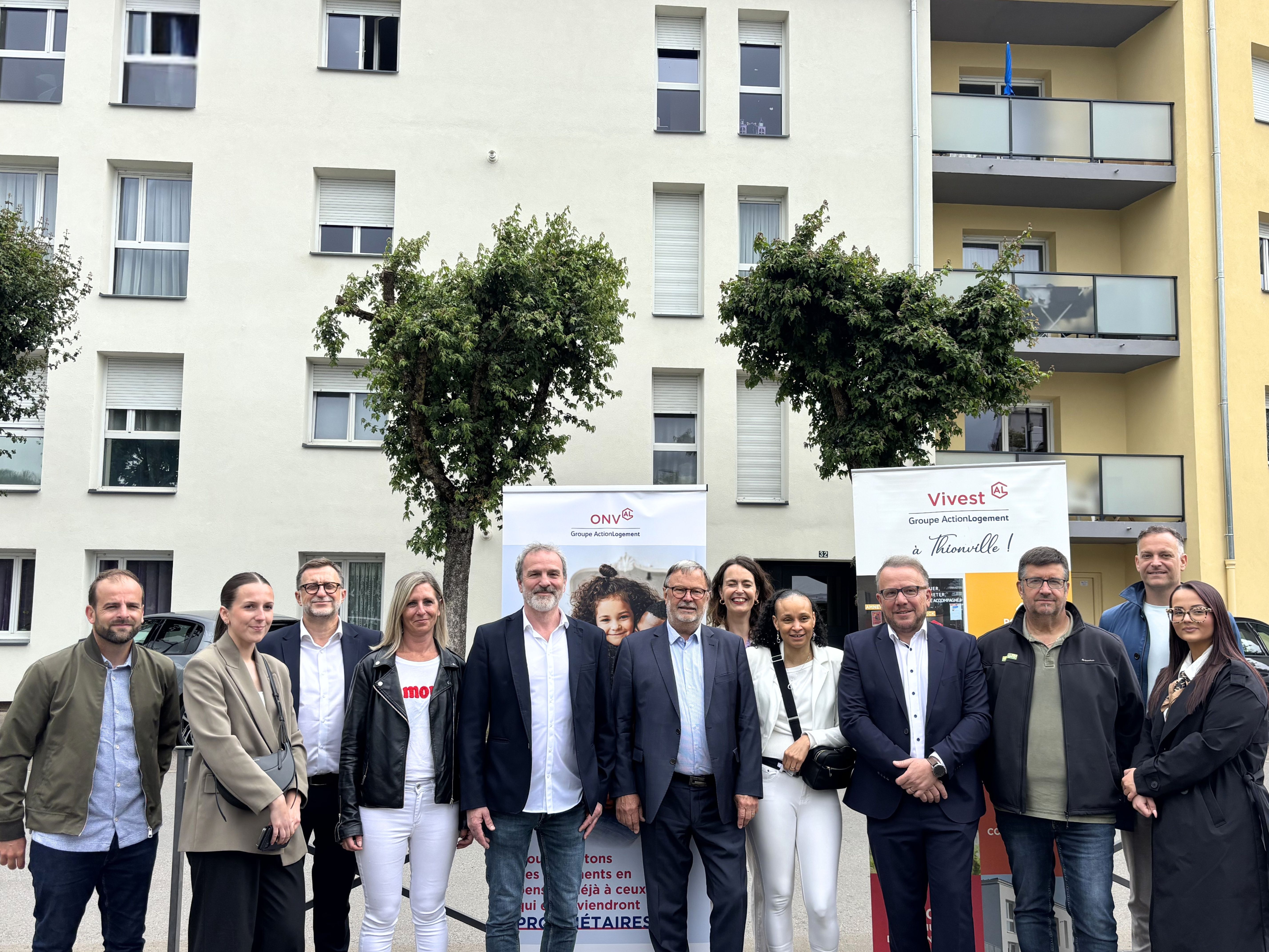 ✂️ Inauguration de la résidence réhabilitée « Verlaine » à Terville.
